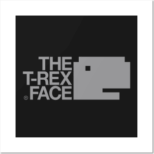 The T-Rex Face Posters and Art